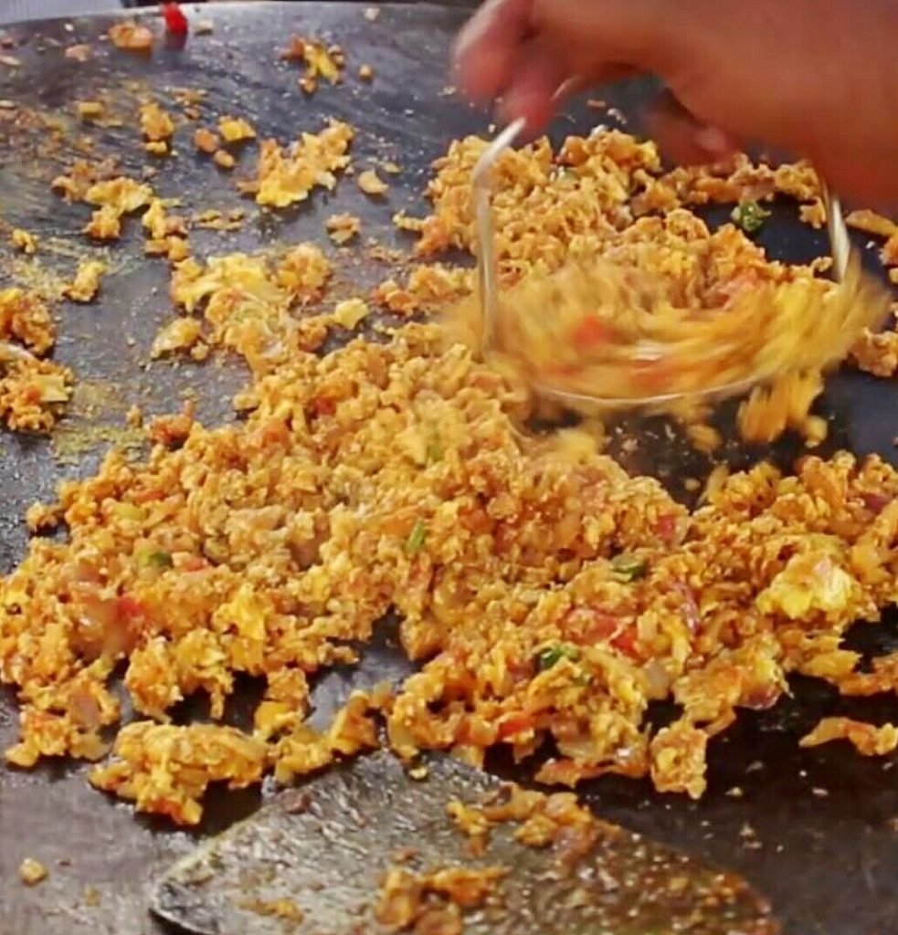 Egg Bhurji On Tawa Egg Bhurji On Tawa