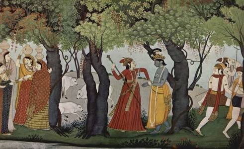 Krishna With Gopies Krishna With Gopies