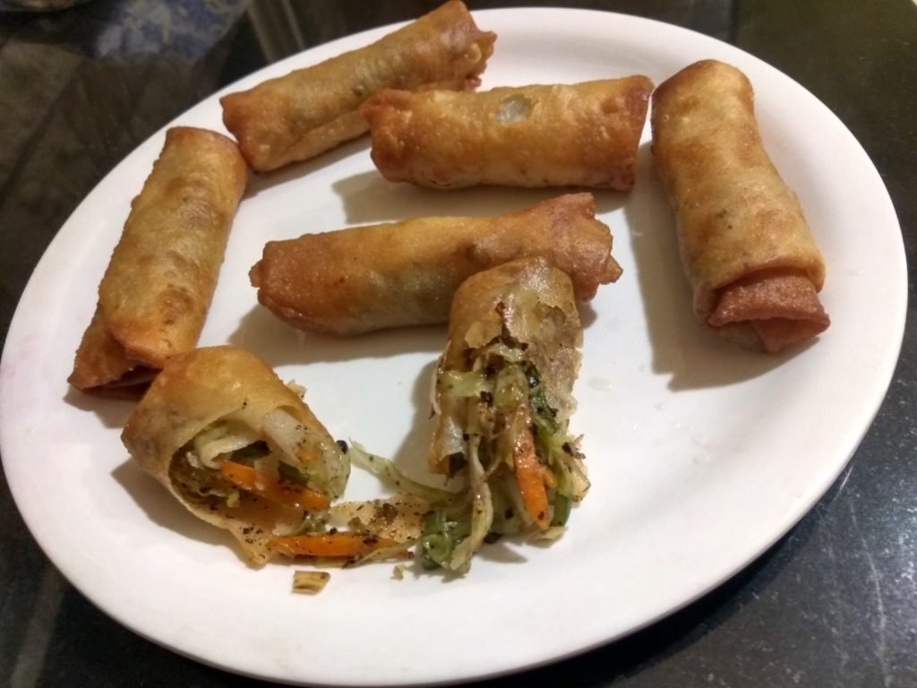 Crispy Vegetable Spring Rolls Crispy Spring Rolls